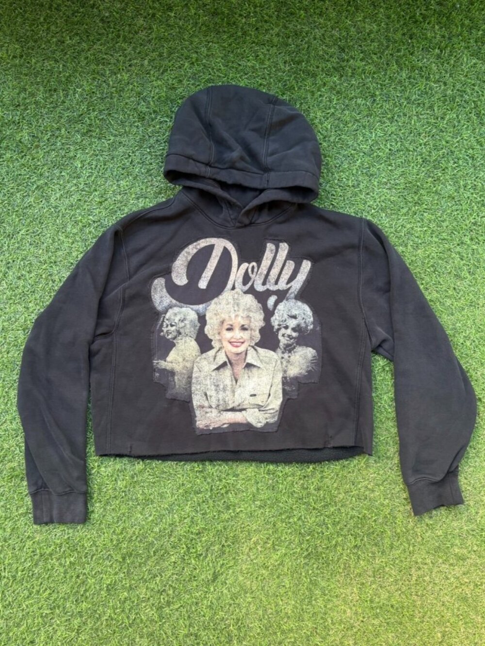 Dolly Parton Cropped Hoodie